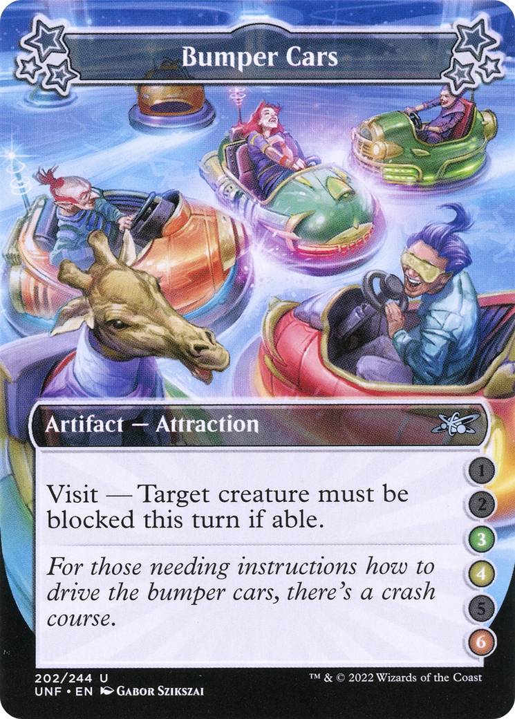 Bumper Cars (3-4-6) - Foil