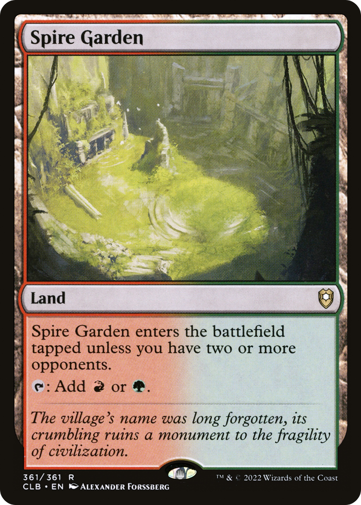 Spire Garden - Foil