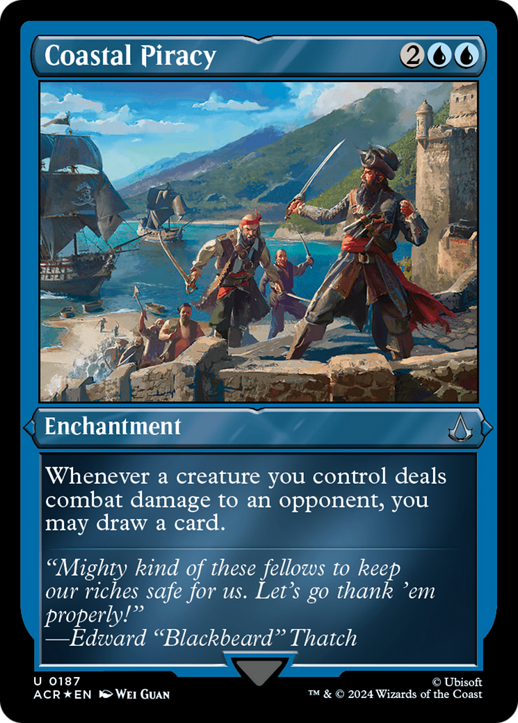 Coastal Piracy (0187) - Foil Etched