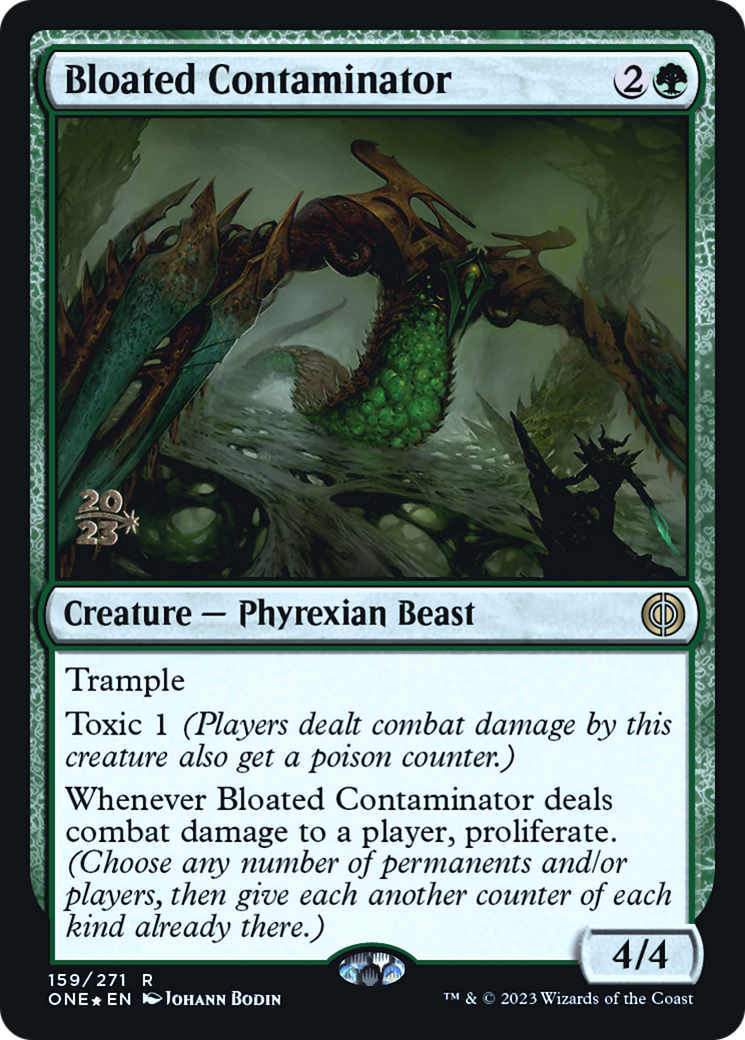 Bloated Contaminator (159) (Prerelease) - Foil