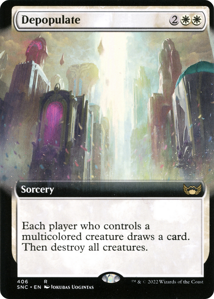 Depopulate (406) (Extended Art)
