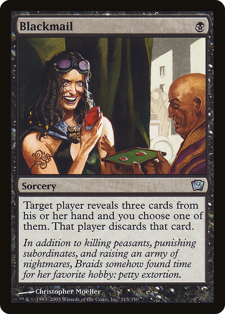 Blackmail - Foil