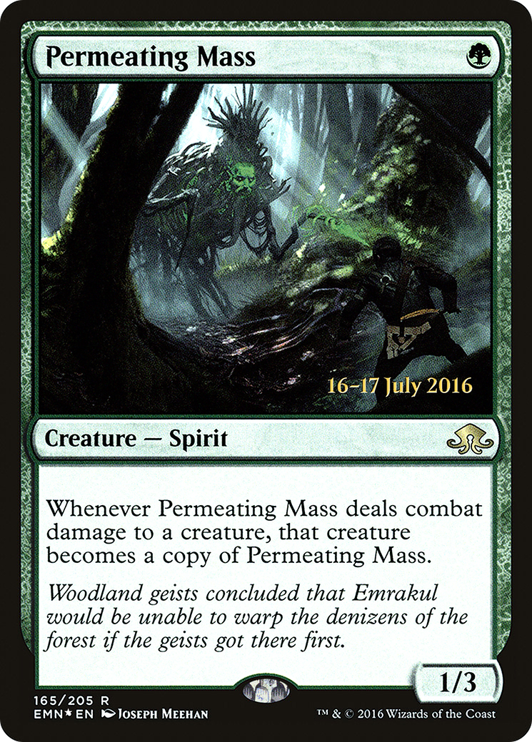 Permeating Mass (165) (Prerelease) - Foil