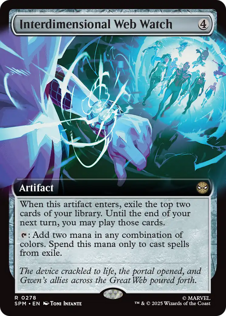 Interdimensional Web Watch (0278) (Extended Art) - Foil