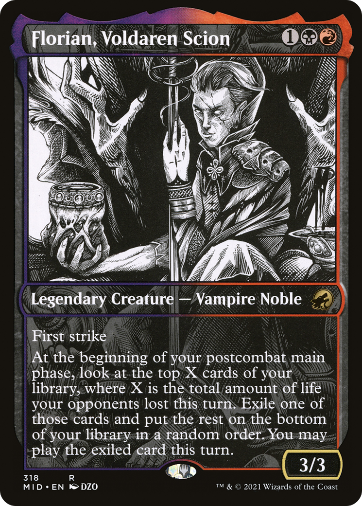 Florian, Voldaren Scion (318) (Showcase) - Foil