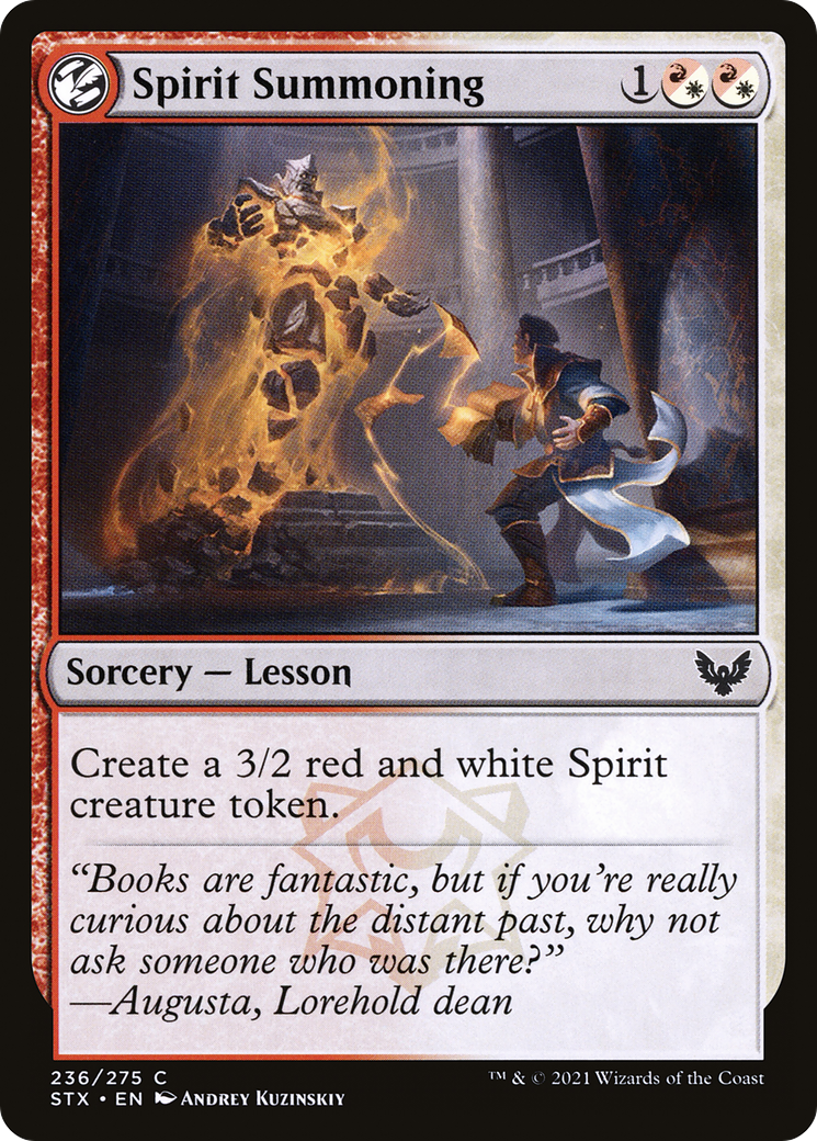 Spirit Summoning - Foil