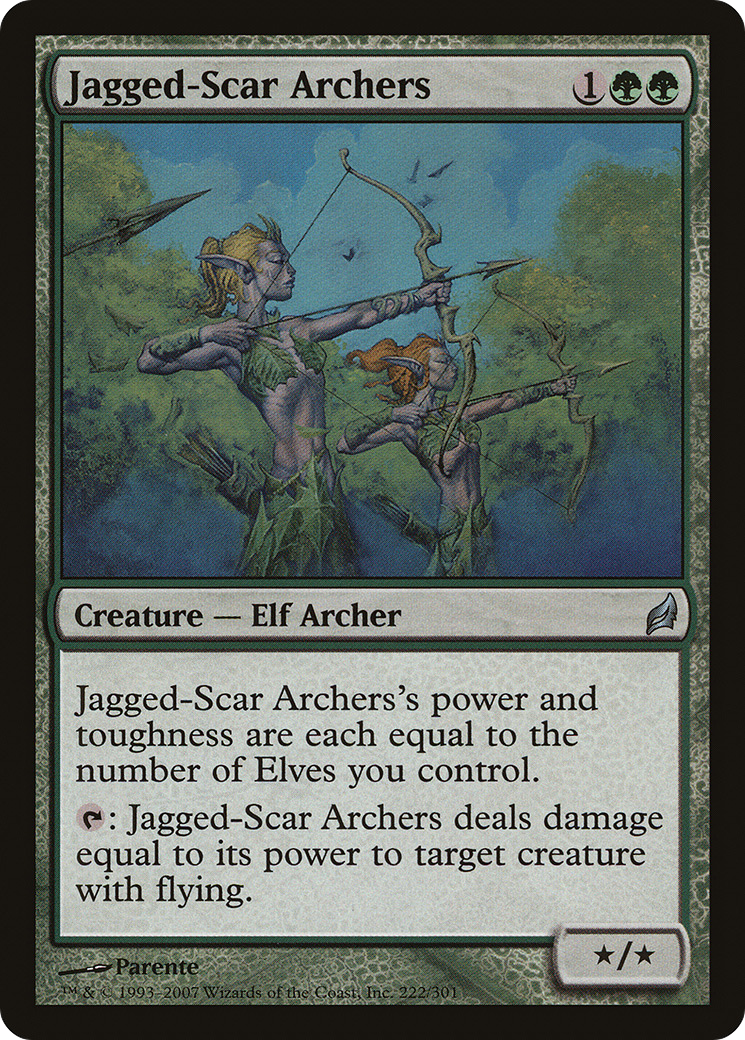 Jagged-Scar Archers - Foil