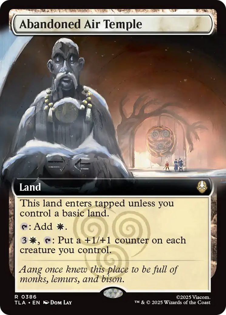 Abandoned Air Temple (0386) (Extended Art) - Foil tla