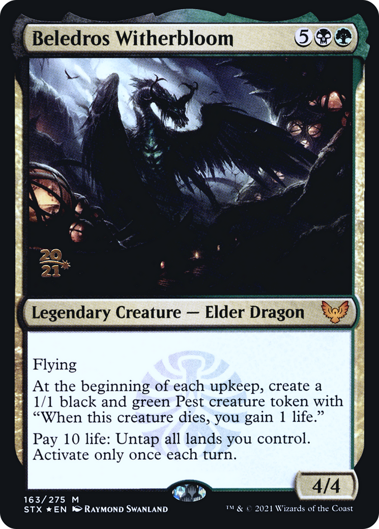 Beledros Witherbloom (163) (Prerelease) - Foil
