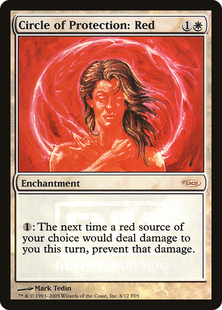 Circle of Protection: Red (008) (FNM) - Foil
