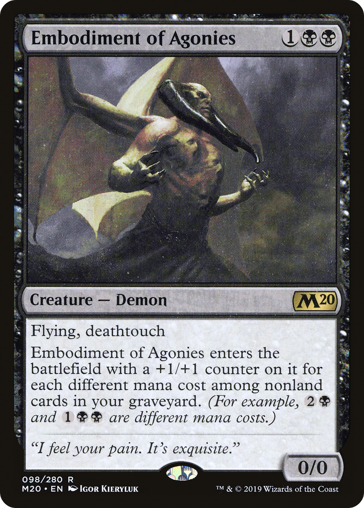 Embodiment of Agonies - Foil