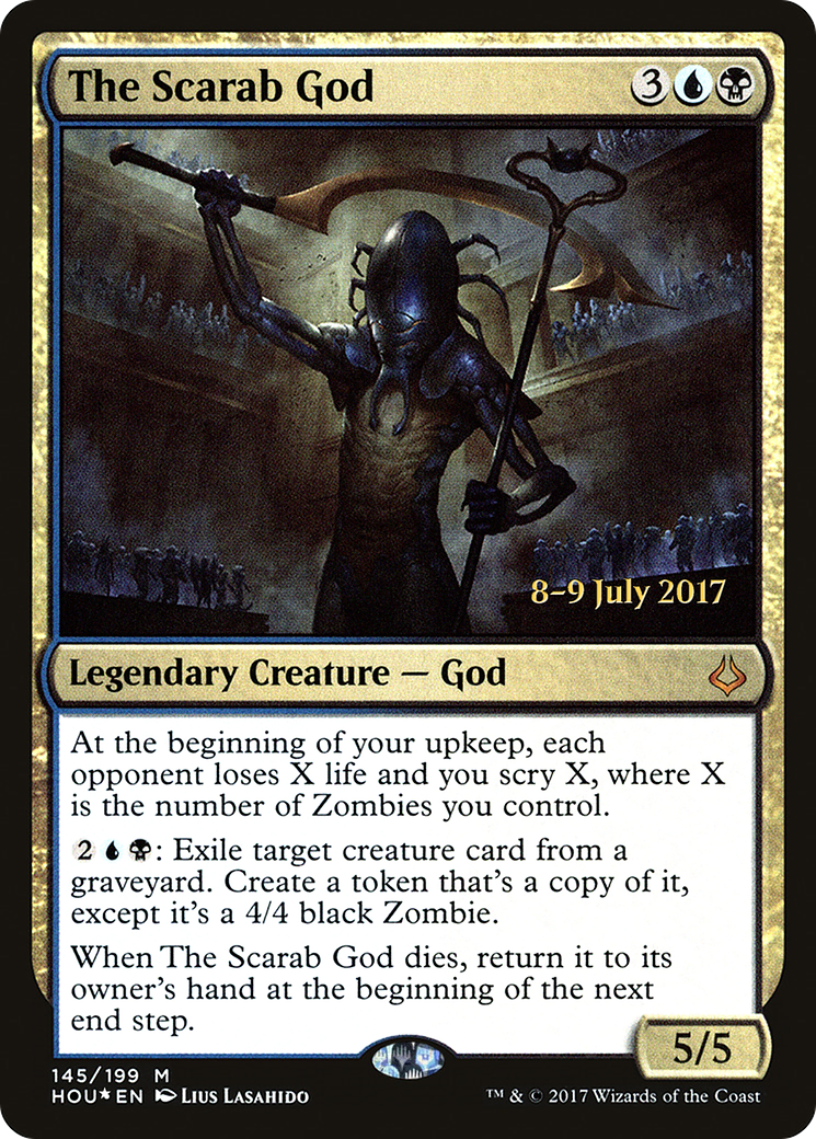 The Scarab God (145) (Prerelease) - Foil