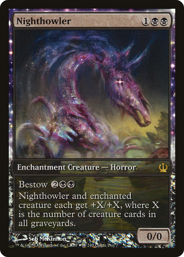 Nighthowler (098) (Game Day) (Full Art) (PTHS) - Foil