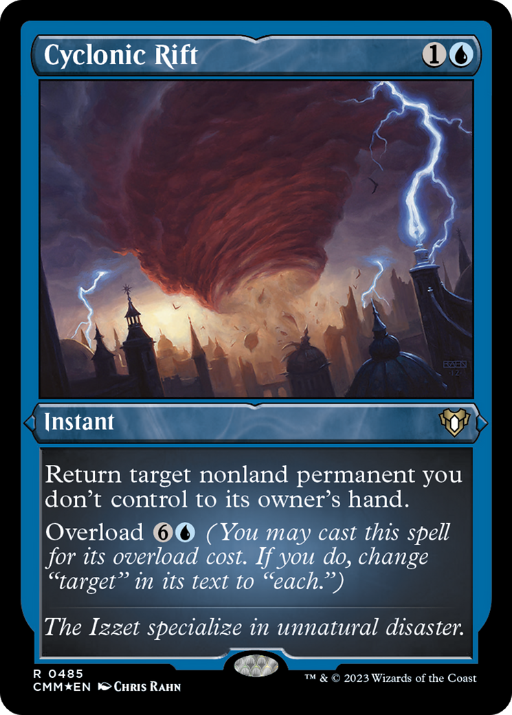 Cyclonic Rift (0485) - Foil Etched