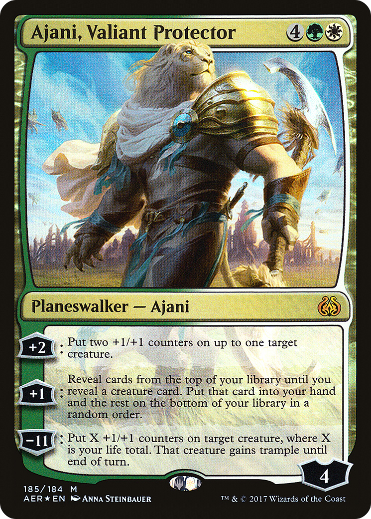 Ajani, Valiant Protector - Foil