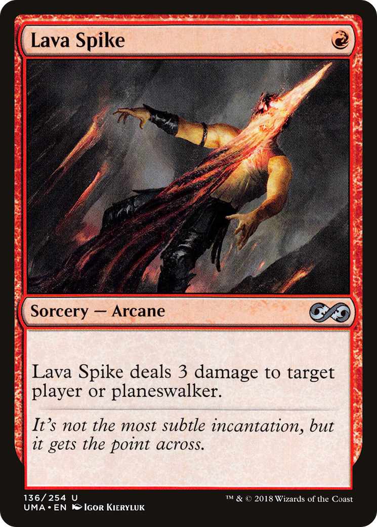 Lava Spike - Foil