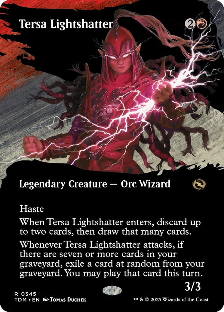 Tersa Lightshatter (0345) (Borderless) - Foil
