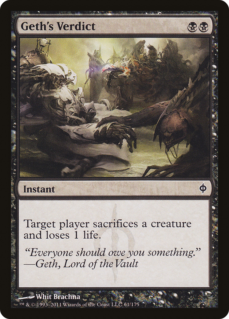 Geth's Verdict - Foil