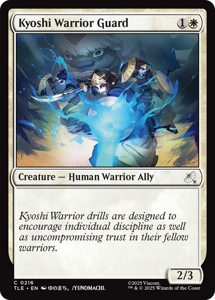 Kyoshi Warrior Guard - Foil tle