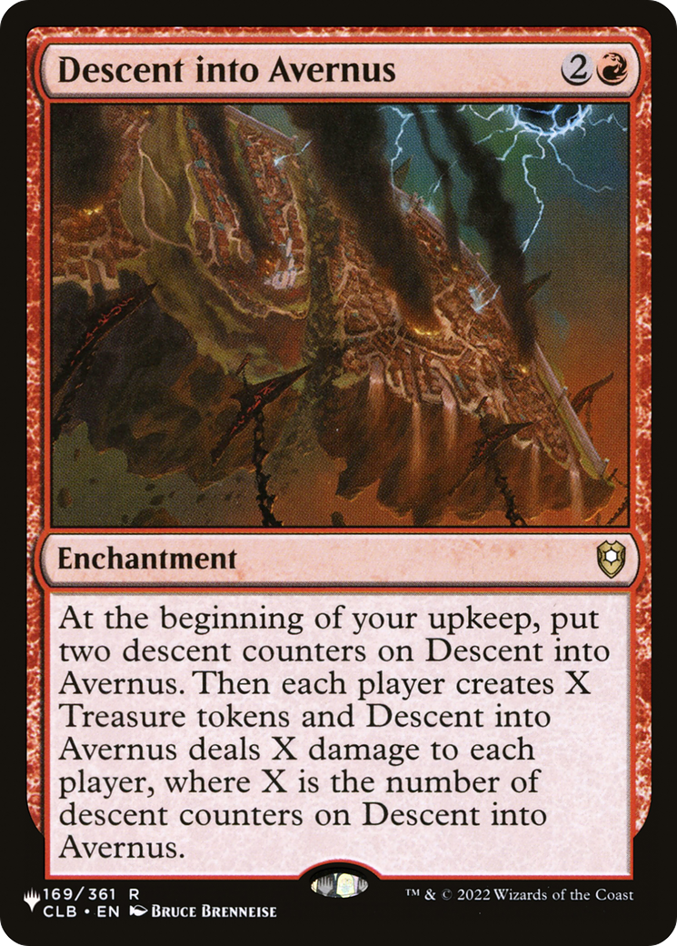 Descent into Avernus (CLB-169) (PLST)