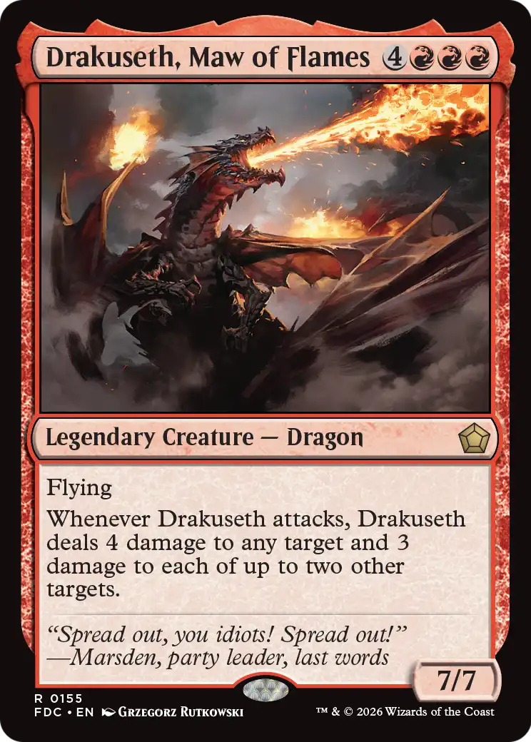 Drakuseth, Maw of Flames (FDC)