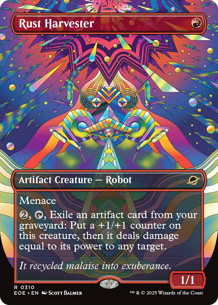 Rust Harvester (0310) (Borderless) - Foil