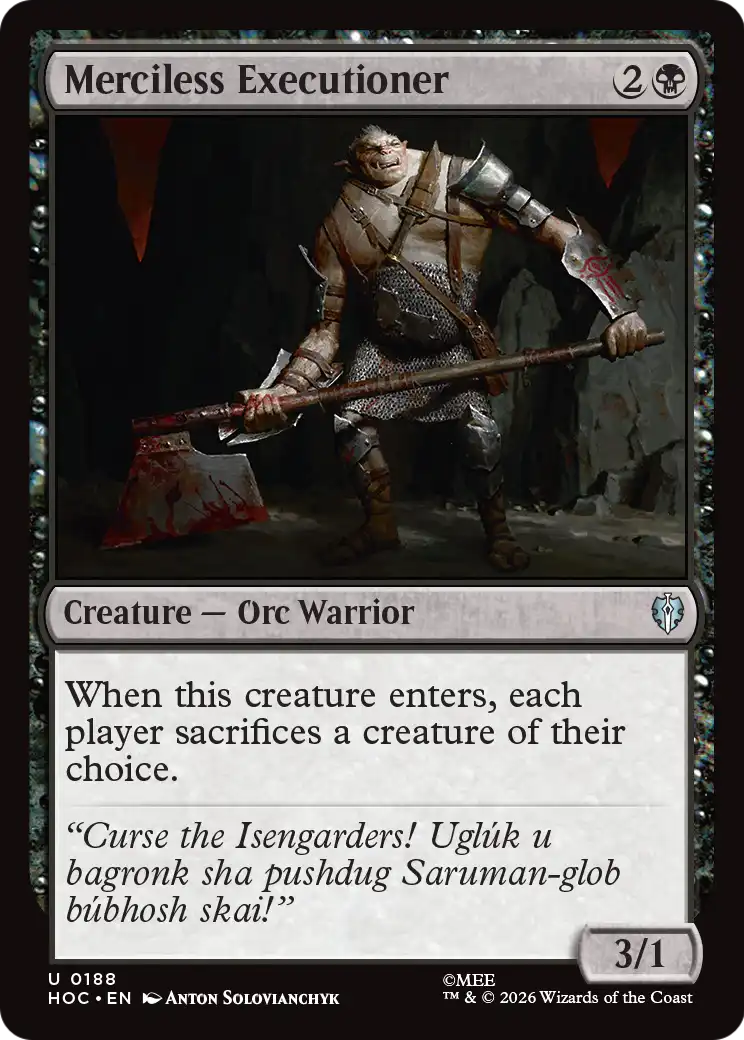 Merciless Executioner (HOC)