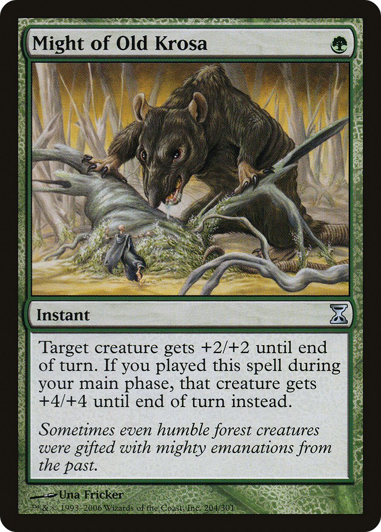 Might of Old Krosa - Foil