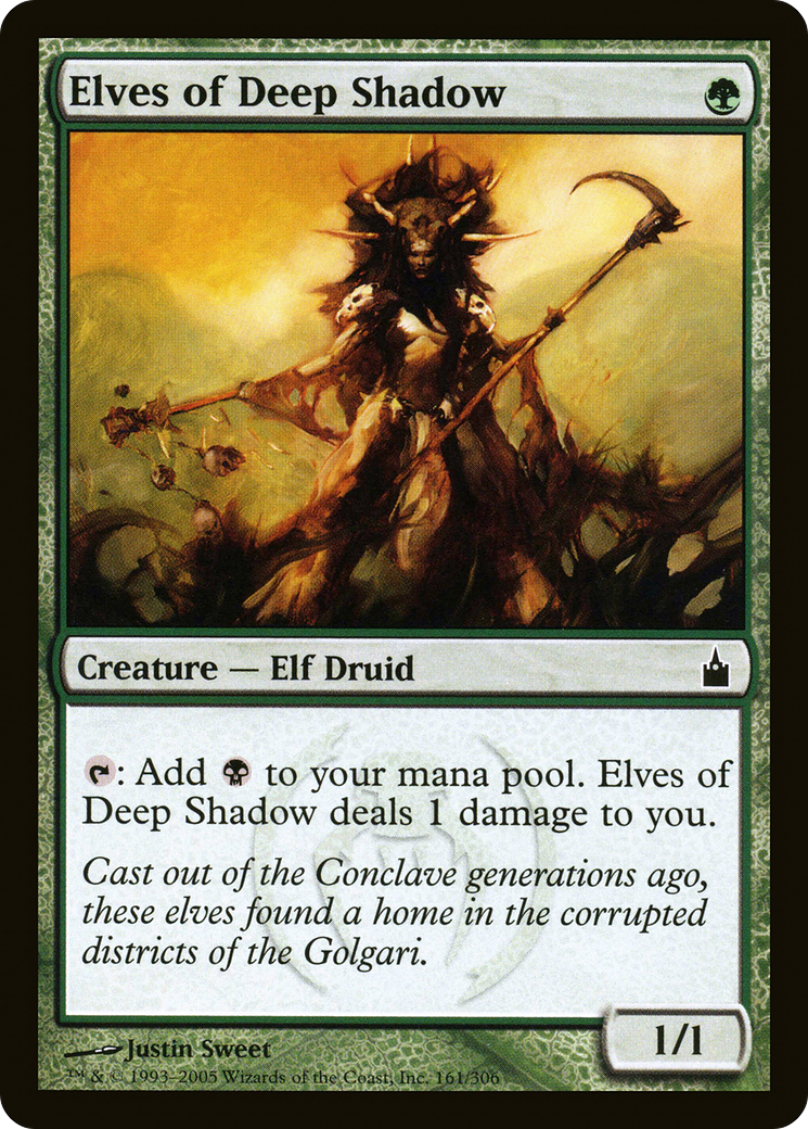 Elves of Deep Shadow - Foil