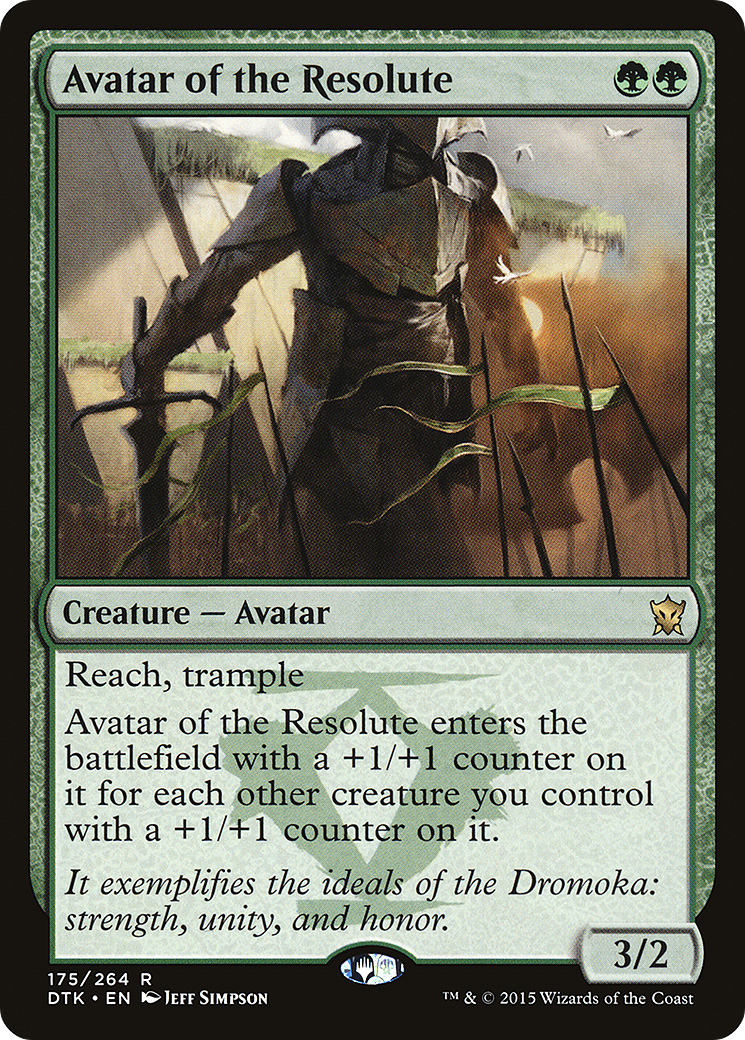 Avatar of the Resolute - Foil