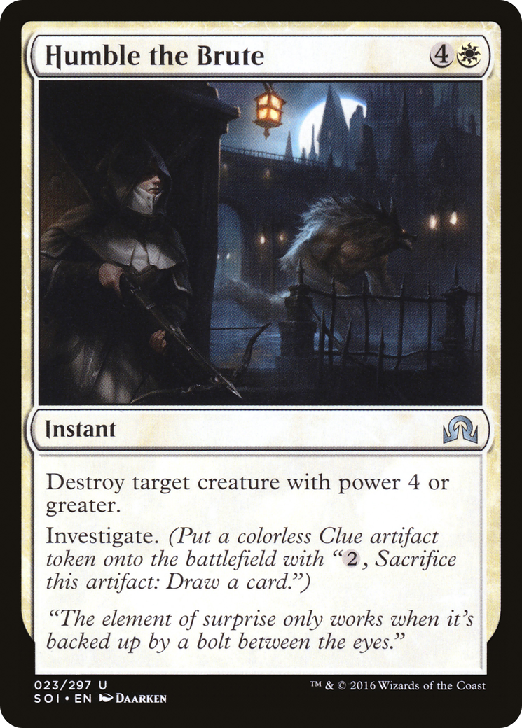 Humble the Brute - Foil