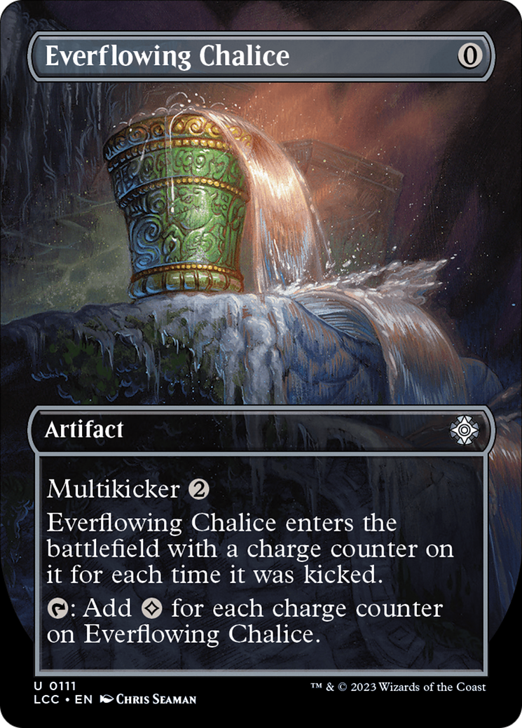 Everflowing Chalice (0111) (Borderless) - Foil