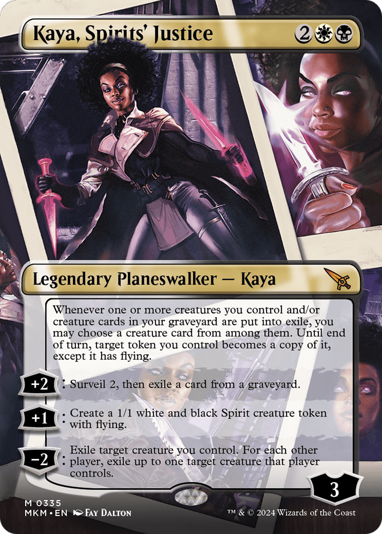 Kaya, Spirits' Justice (0335) (Borderless)