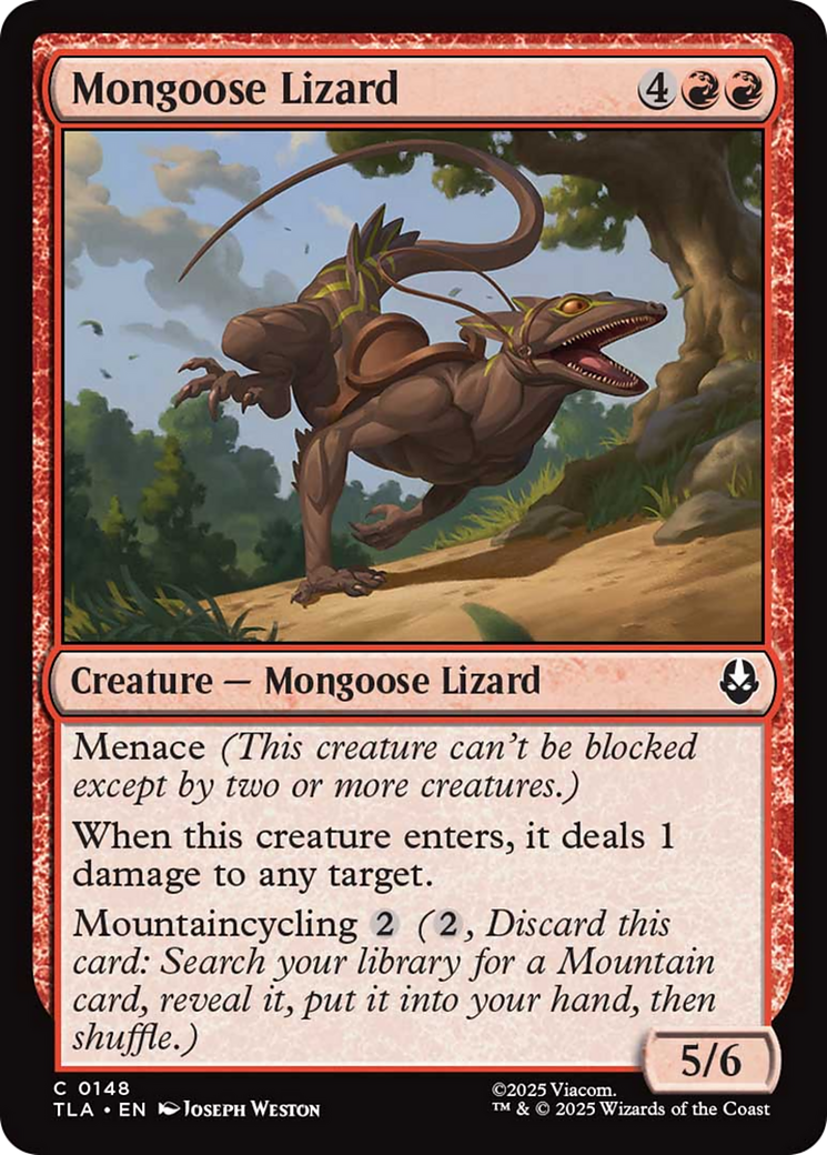 Mongoose Lizard - Foil tla