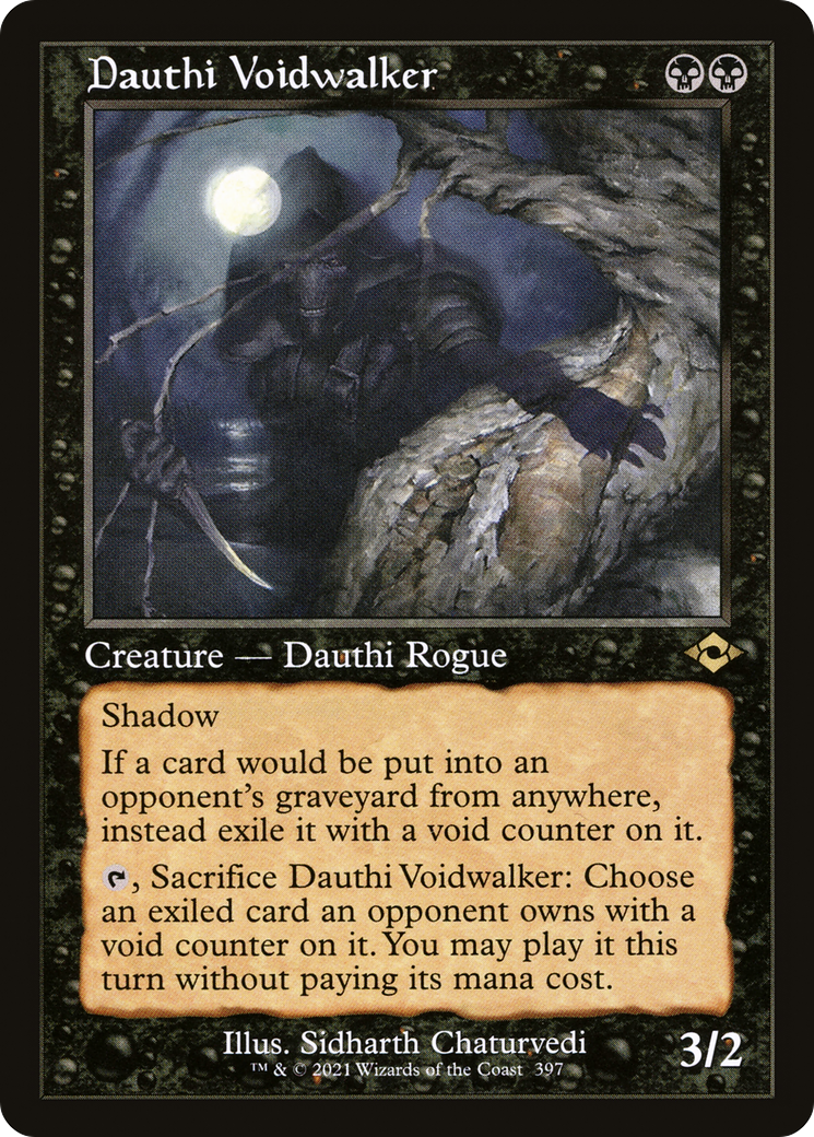 Dauthi Voidwalker (397) (Retro Frame) - Foil Etched