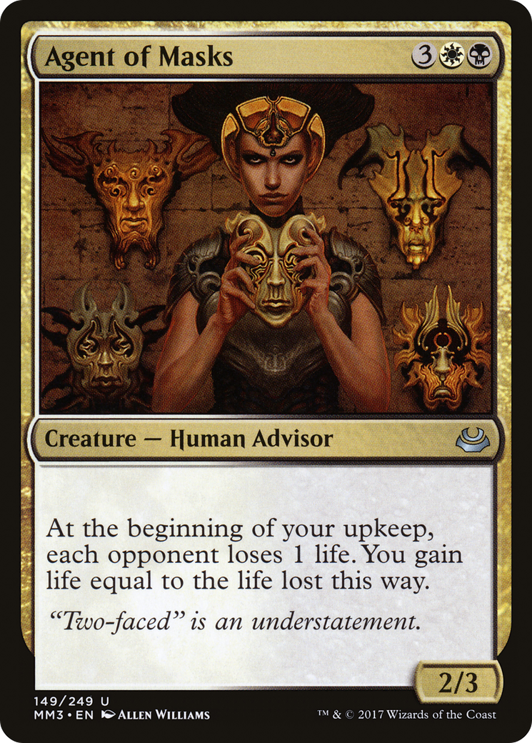 Agent of Masks - Foil
