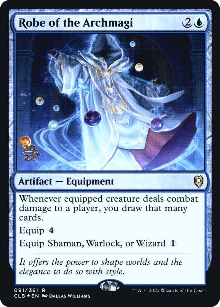 Robe of the Archmagi (091) (Prerelease) - Foil