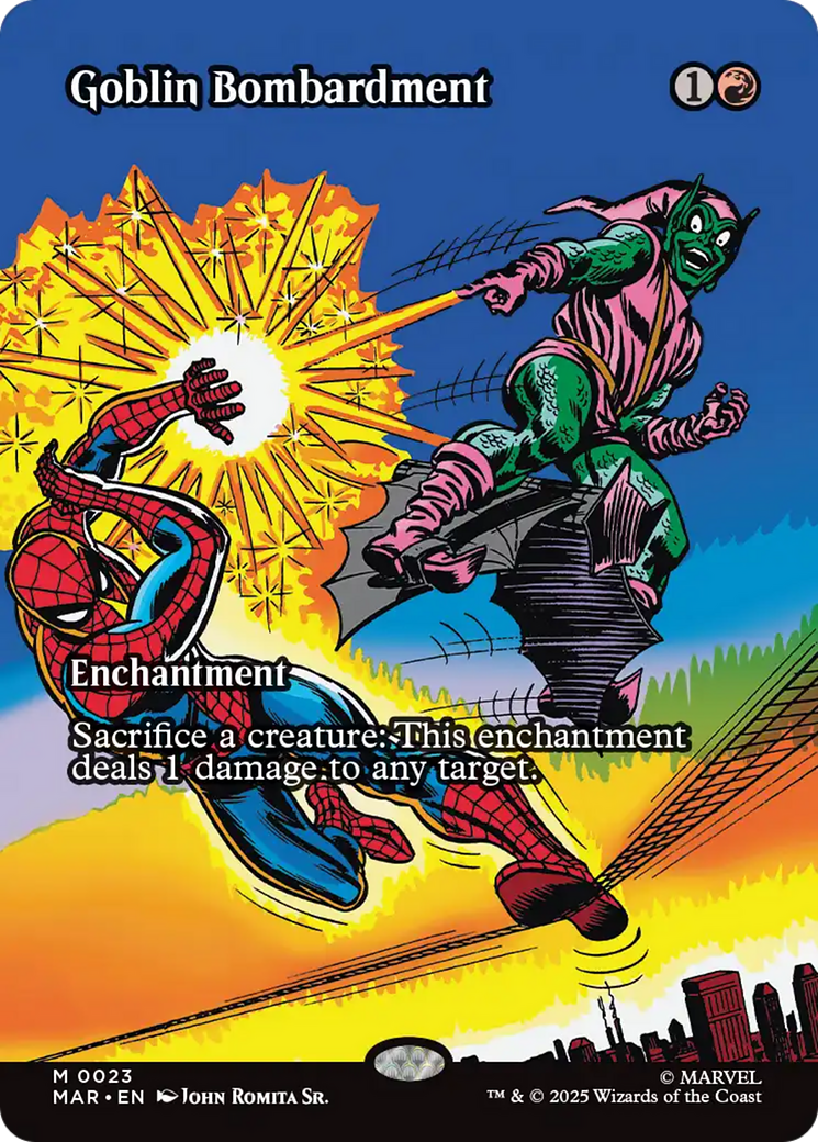 Goblin Bombardment (0023) (Borderless) - Foil