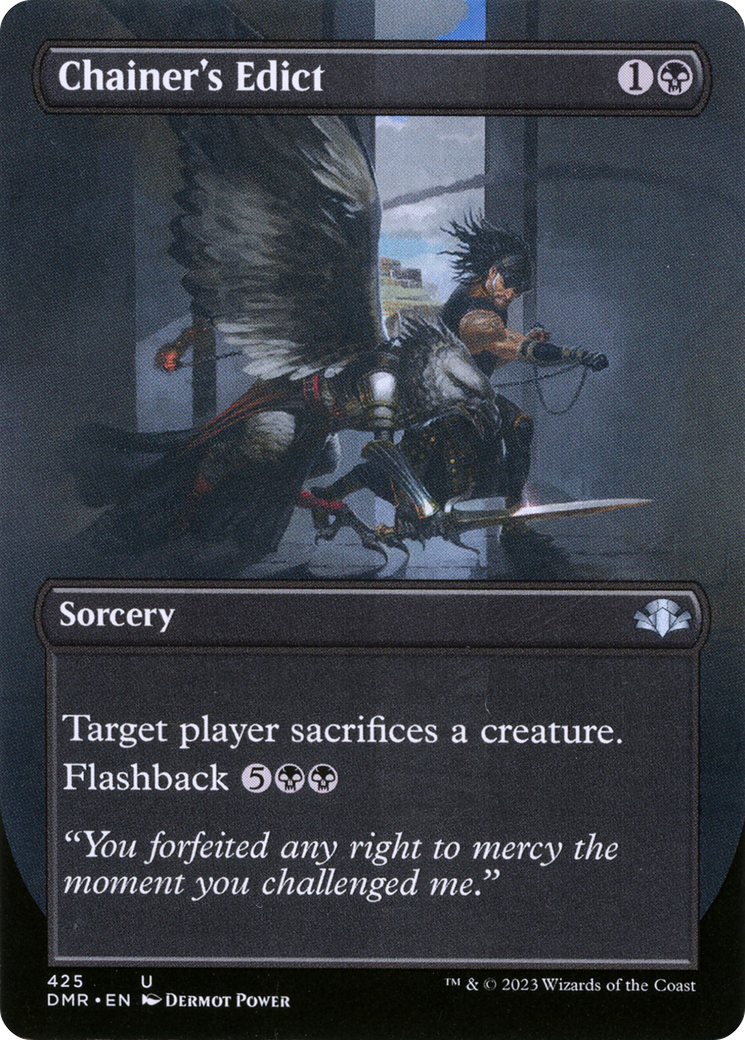 Chainer's Edict (425) (Borderless) - Foil