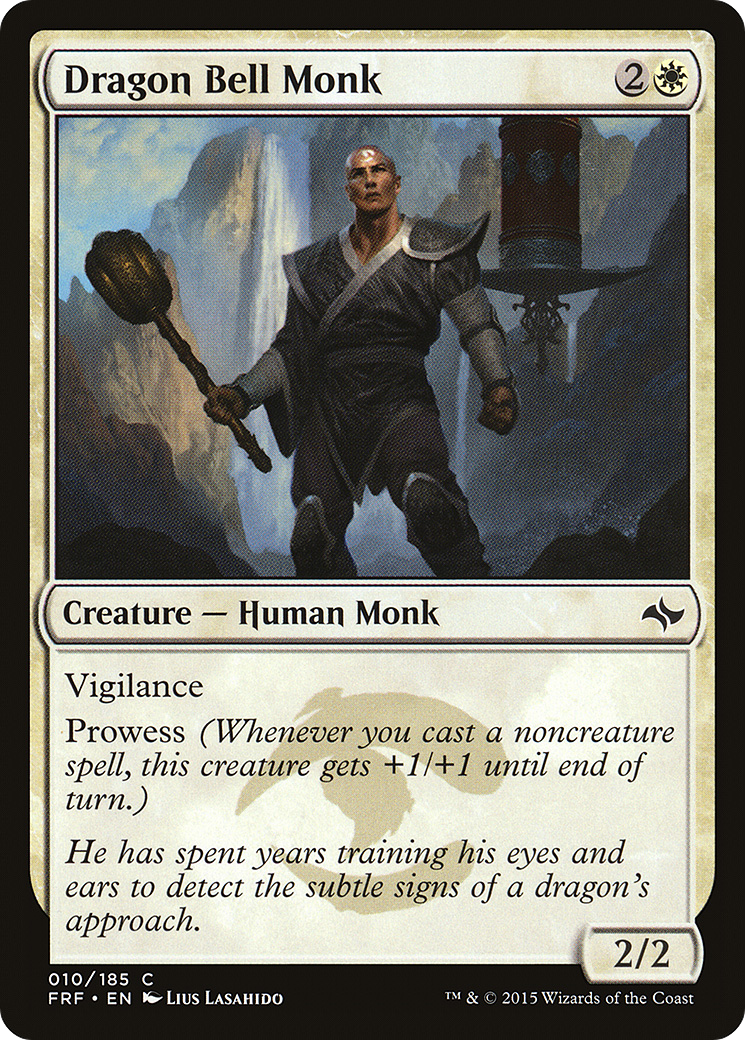 Dragon Bell Monk - Foil