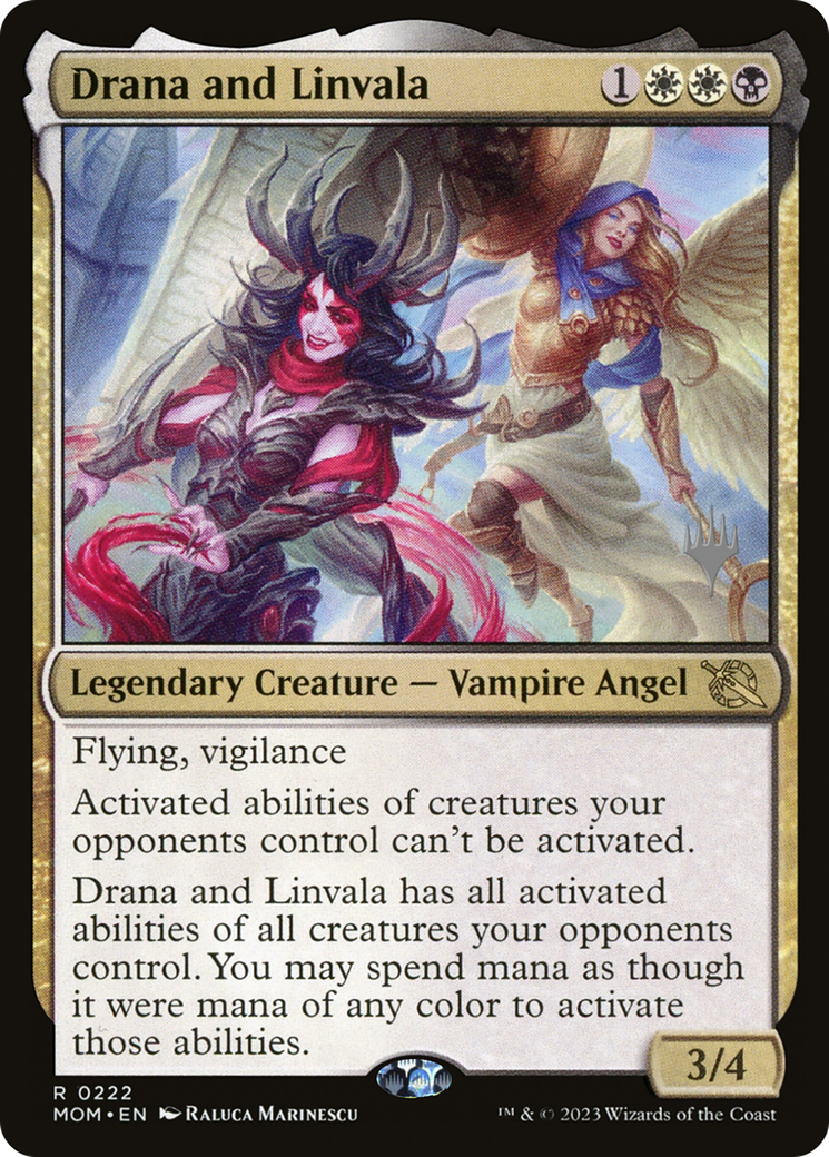 Drana and Linvala (0222) (Promo Pack) - Foil