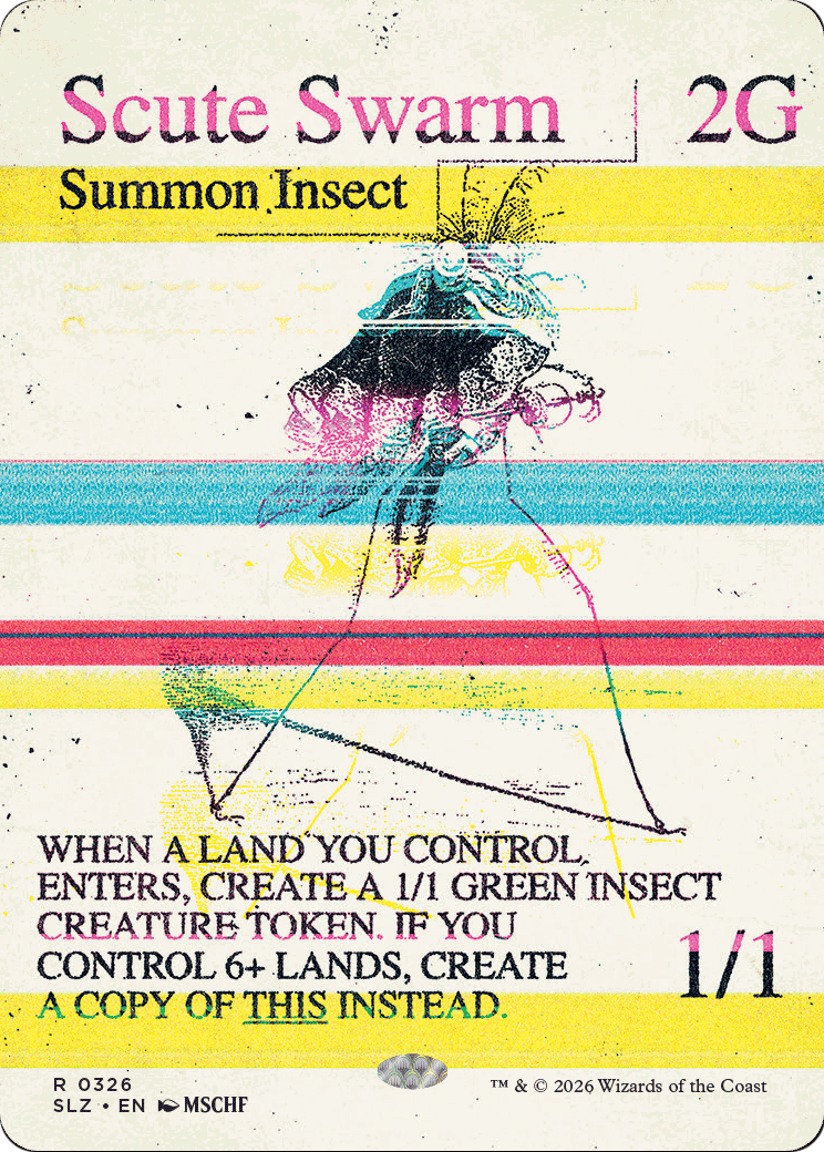 Scute Swarm (0326) (Showcase) (SLZ)