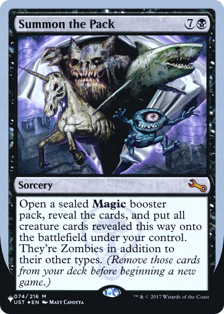 Summon the Pack - Foil