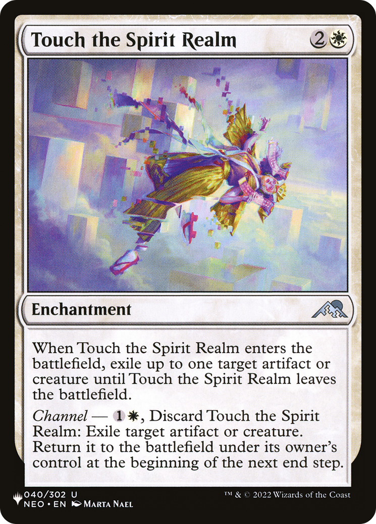 Touch the Spirit Realm (NEO-40) (PLST)