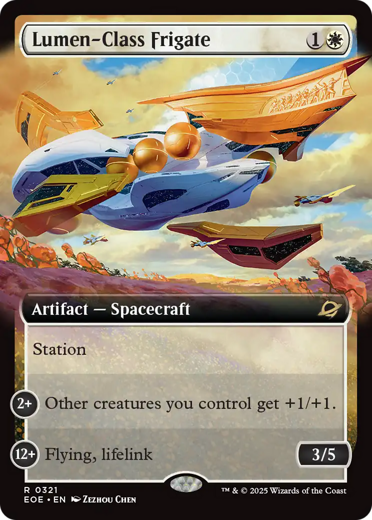 Lumen-Class Frigate (0321) (Extended Art) - Foil