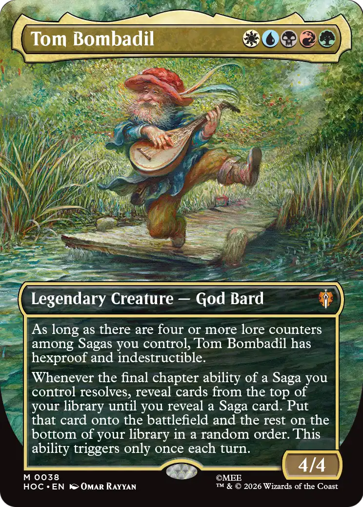 Tom Bombadil (0038) (Borderless) (HOC)