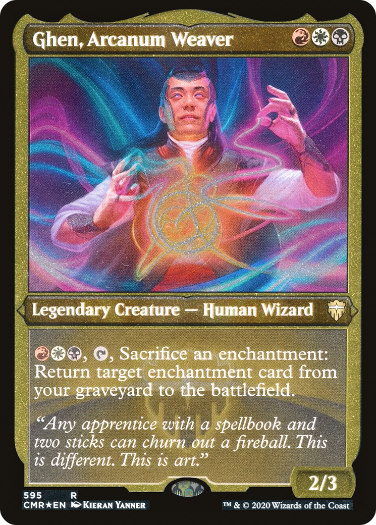 Ghen, Arcanum Weaver - Foil Etched
