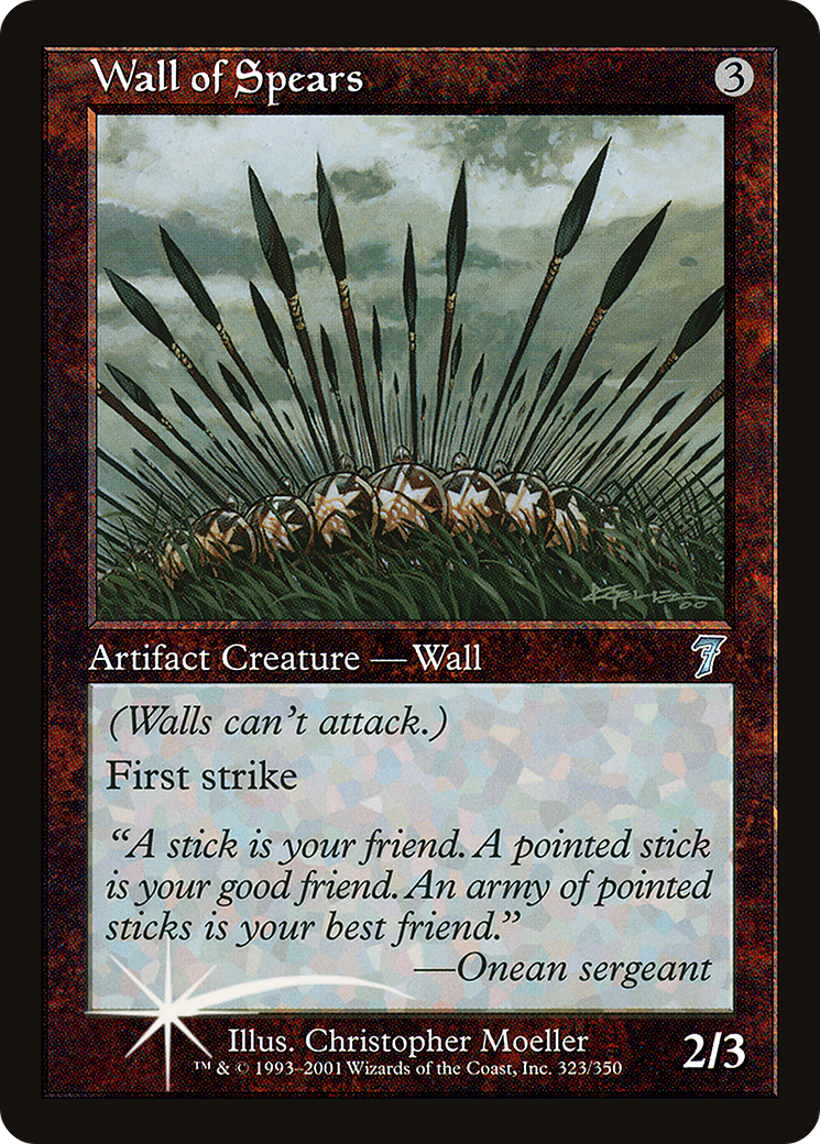 Wall of Spears - Foil