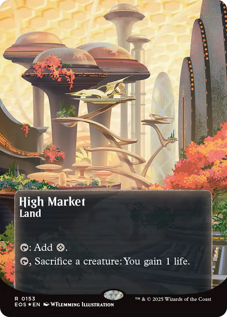 High Market (0153) (Borderless) - Galaxy Foil