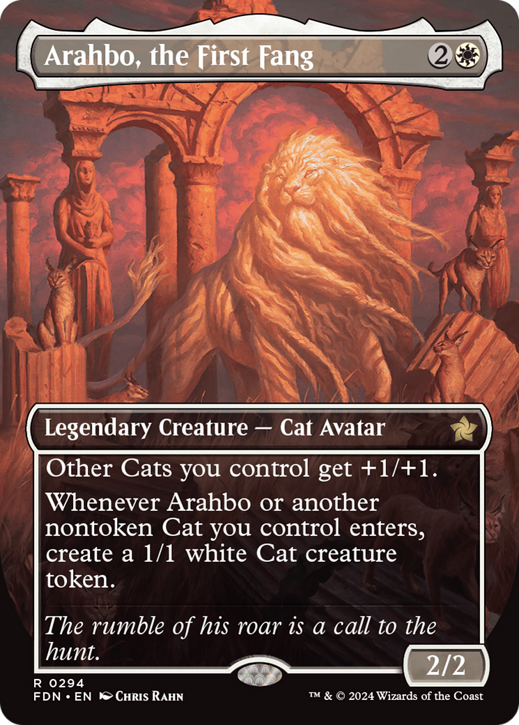 Arahbo, the First Fang (0294) (Borderless)